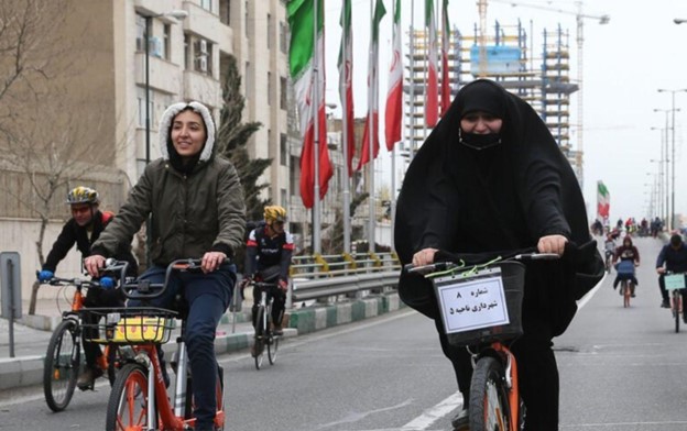 قوانین استفاده از دوچرخه برای بانوان در ایران